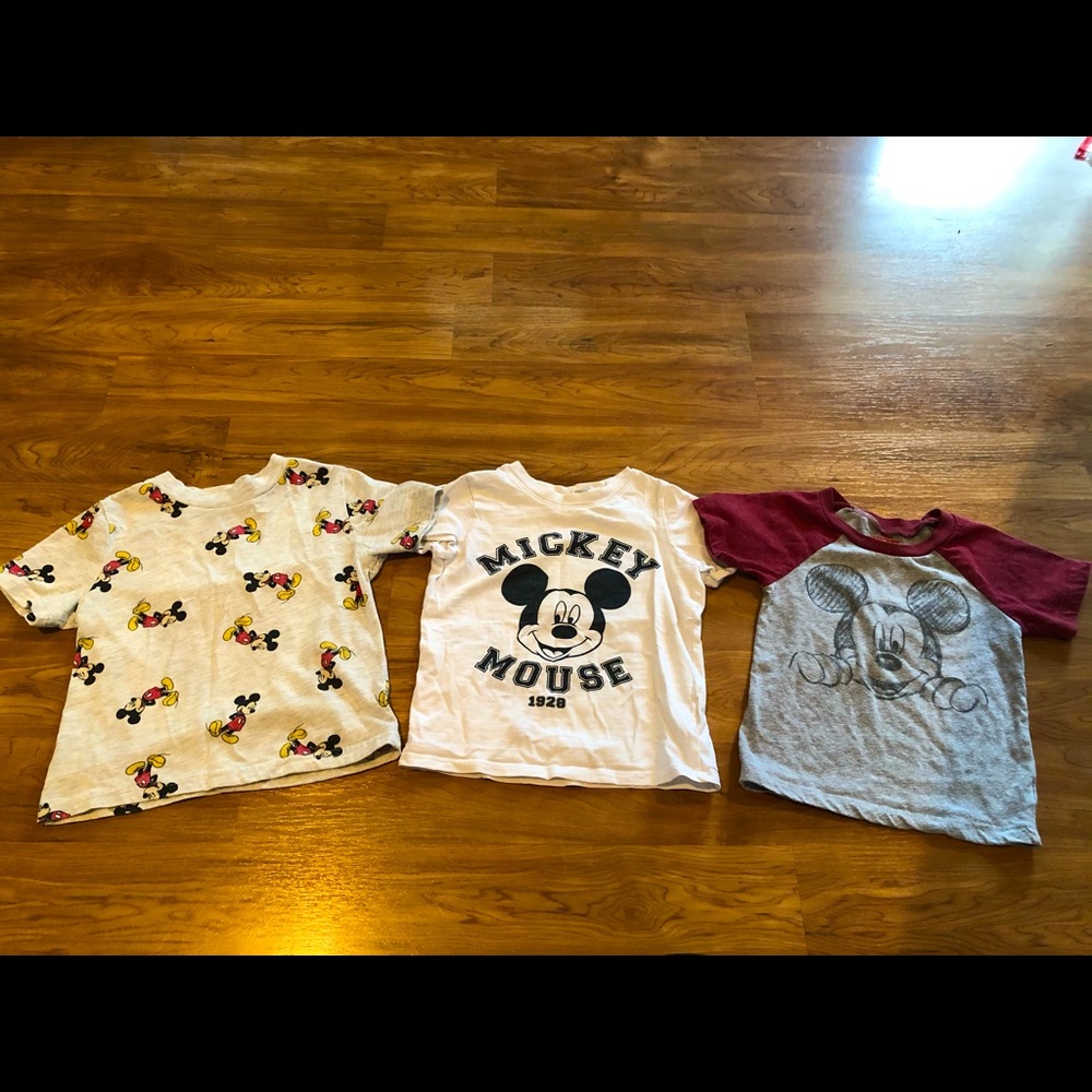Mickey Mouse toddler boys 3T tee-shirts